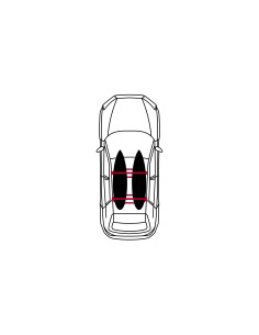Inflatable Roofrack System Double